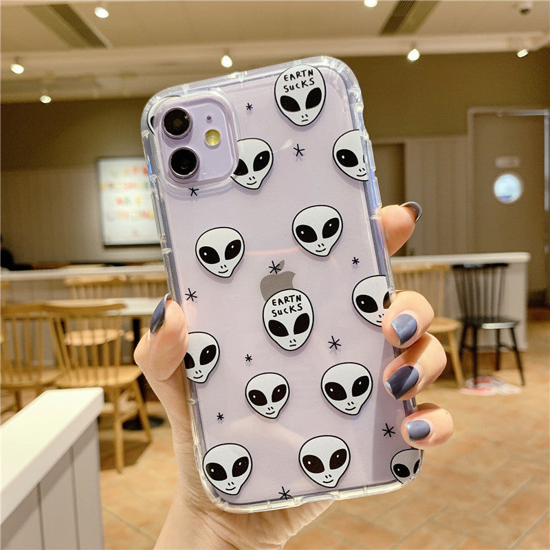 Cartoon alien phone case Cartoon alien phone case